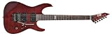 ESP LTD M100FM Electric Guitar (See Thru Black Cherry)