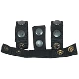 Black Tactical Belt Keepers