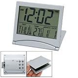 Large LCD Desk Clock Calendar Digital Alarm Timer Thermometer