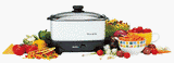 West Bend 84905 5-Quart Oblong-Shaped Slow Cooker