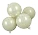 Club Pack of 16 Shiny Platinum White Glass Ball Christmas Ornaments 3.25" (80mm)