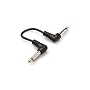 Hosa CFS606 6 Inch Right Angle FX Pedal Cable, 6 Pack