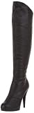 Pleaser Women's Flair-2010/B/LE Platform Sandal