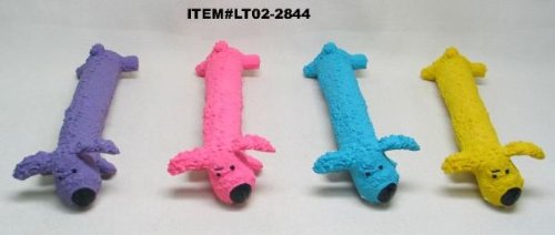Childrens Toyshop  Pet Supplies : Loofa Dog 12" Plush Dog Toy, Colors May Vary