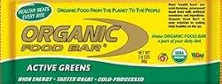 Organic Food Bar Active Greens Box - 12 - Bar