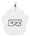 EFX(イーエフエックス) EFXペットタグ足あと型 White 4001616B