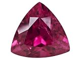 APX .70CT 7X7MM TRILLION RUBELLITE TOURMALINE