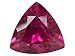 APX .70CT 7X7MM TRILLION RUBELLITE TOURMALINE