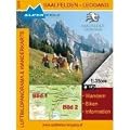 Saalfelden - Leogang 1 : 35 000 Luftbildpanorama & Wanderkarte