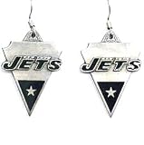 NFL New York Jets Cast Dangle Earrings
