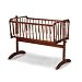 Jenny Lind Cradle by Angel Line Finish: Cherry