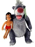 Disney Story The Jungle Boy Mowgli & Baloo Plush Toy