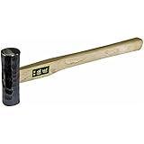 伝匠 鎚目仕上げ 両口玄能 尺2柄付 570g
