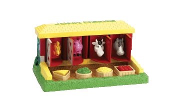 Childrens Toyshop  Toys : Magic Feed Pop-Out Barn