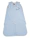 Halo Innovations Sleepsack Swaddle 100% Cotton, Baby Blue, Small