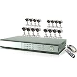 Q-See 16Ch H.264 Network Dvr 16 Color Ccd Cameras 500Gb Hdd