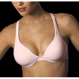 Bali Downtime cool stretch seam-free t-back seamless underwire bra