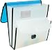 Smead Retrospect Expanding File, 14 Pockets, 12 X 12 Inches, Assorted Colors, 1 Each (70992)