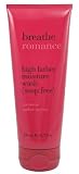 Bath & Body Works Breathe Romance High Lather Moisture Wash (Soap Free) - Sensuous Amber Myrrh 6.7 oz