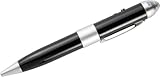 Laser And 8GB USB Drive Black Metal Executive Pen