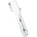 Safco Over-The-Door Double Coat Hook, Chrome-Plated Steel, Satin Aluminum Base (4166)