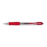 IMAGE OF Pilot : G2 Retractable Gel Ink Roller Ball Pen, Red Ink, Extra Fine -:- Sold as 2 Packs of - 12 - / - Total of 24 Each