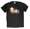 Battlestar Galactica Starbuck Adult T-Shirt in Black Extra Large XL