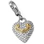 Juicy Couture Puff Heart Silver Charm