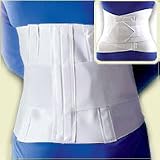 FLA 10" Lumbar Sacral Back Support with Abdominal Belt #31208 - XX Large