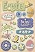 Easter Cardstock Stickers 5.5X9 Sheet - Easter Time