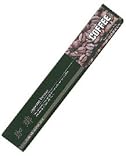 Black Coffee Japanese Incense (Less Smoke) by Baieido - 40 Sticks w/Holder