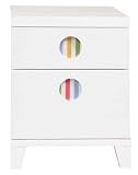 2-Drawer Nightstand - LittleMissMatched SKETCHoRAMA - Powell Furniture - 288-028