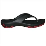 Dawgs PDF_Black Boy's Flip Flop in Black / Red