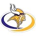 Minnesota Vikings Car Magnet Decal (12 -inch)