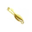 14K Gold Pearl Clasps Beading Stringing 12x5mm Part