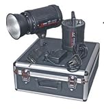 CowboyStudio 400 Watt Second Photo Studio Outdoor Indoor Monolight Lithium Battery Flash Light with Case - for Outdoor and Indoor