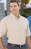 Short Sleeve Microfiber Dress Shirt