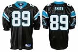 Steve Smith Carolina Panthers #89 Authentic Reebok NFL Football Jersey (Black)