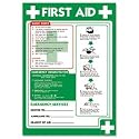 Stewart Superior Laminated Poster First-Aid and Emergency Resuscitation 420x595mm Ref NS032