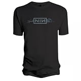 Nine Inch Nails Digital Lines Black Mens T-shirt