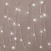 Gerson 36900 - 30 Light Silver Wire Cool White Battery Operated LED Miniature Christmas Light String Set
