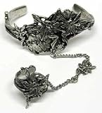 Bracelet: Fairy Slave w/Ring, pewter, adjustable (JB785)