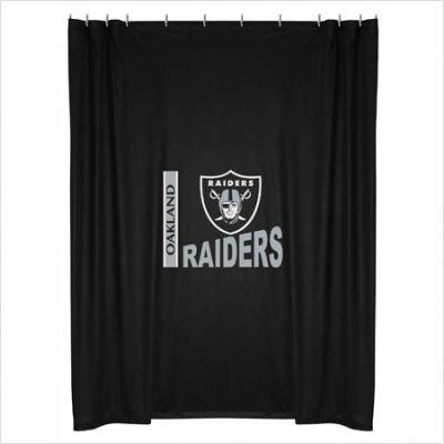Sports Coverage NFL Oakland Raiders MVP Shower Curtain