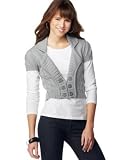 DKNY Jeans - DKNY Jeans Double-Button Cropped Sweater