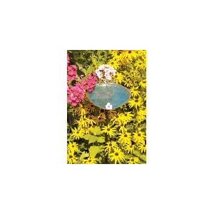 Aspen Leaf Bird Bath by 