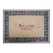Hoffmaster 702024 Dollar Wise Recycled Paper Fashion Placemat, 14" Length x 10" Width, Welcome (Case of 1000)