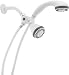 Tools & Hardware : Peerless 76410WH Four-Spray Hand Shower and Shower Head Combo, White