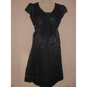Black Maternity Dress Size 8