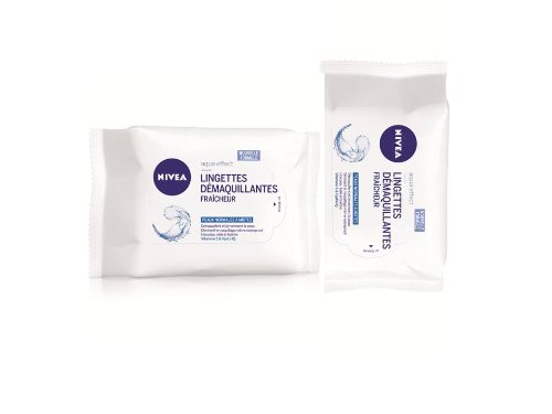  Nivea Visage - 811210540060 - 25 Lingettes Démaquillantes Fraicheur PN & M - Lot de 2