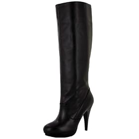 Buy BCBGeneration BCBG Max Azria Michy Ladies Leather Platform Knee High Pull On Dress Heels Boots... by BCBGeneration